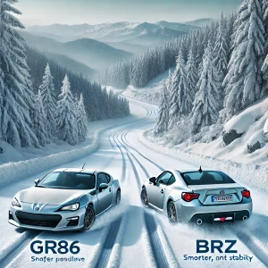 brzとgr86の雪道性能の違い