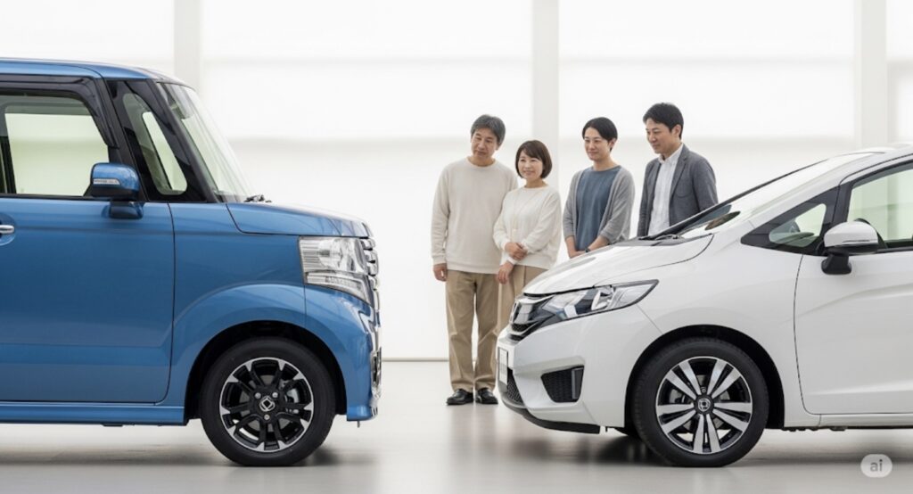 N-BOXと普通車を比較するとどう違う？