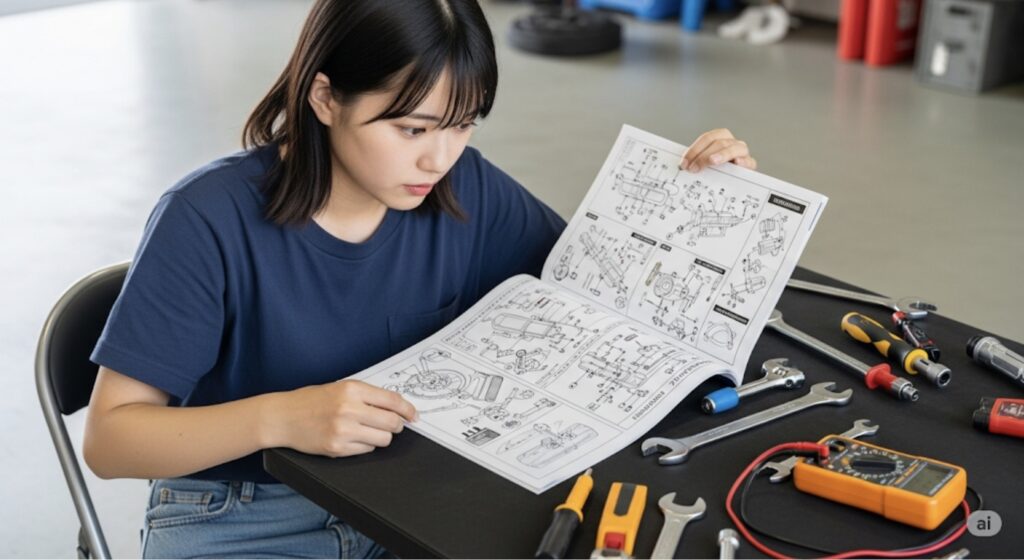 取り付け説明書から見る作業の難易度