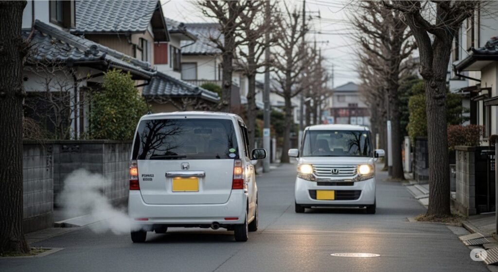 短距離走行で燃費10km台になることも