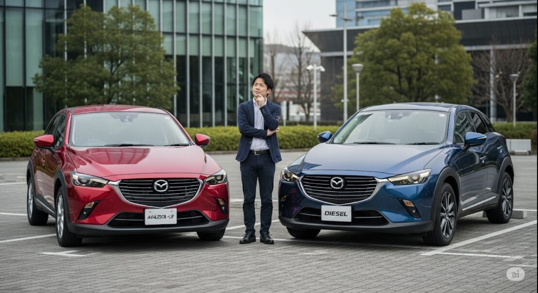 CX-3 ガソリンとディーゼルどっち？後悔しない選び方を徹底解説