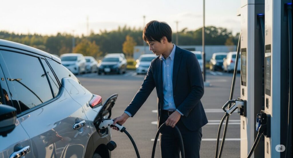 eMPの充電はビジターでも可能