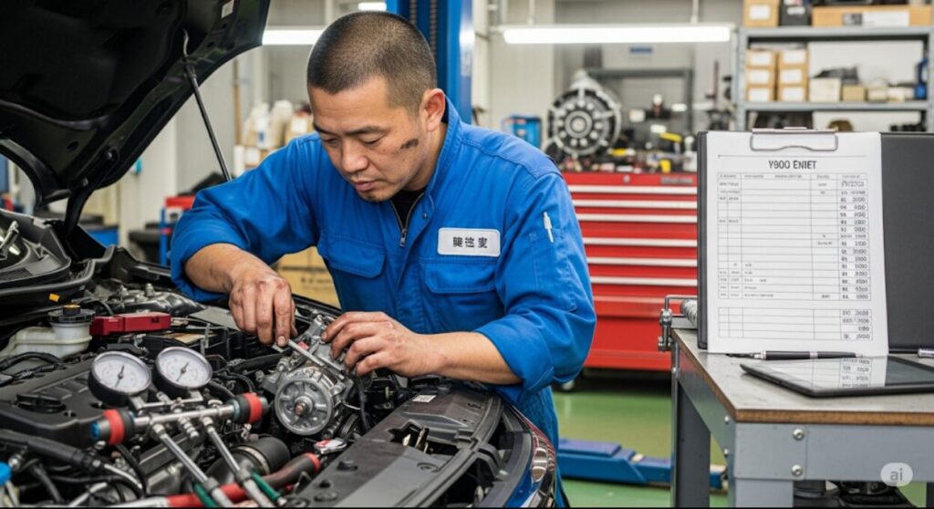 コンプレッサー交換とプレッサー交換の費用