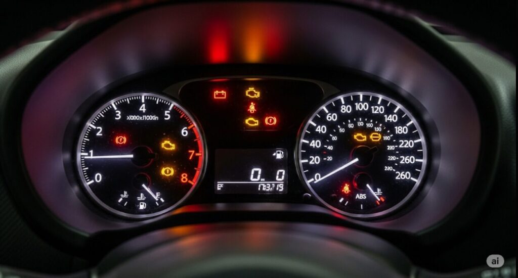 日産ノートの警告灯一覧で全体像を把握