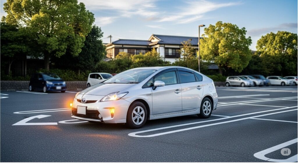 本来の用途である駐車時の使い方