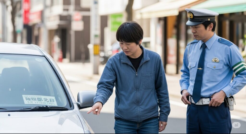 車検切れで警察に通報されたりチクる人も
