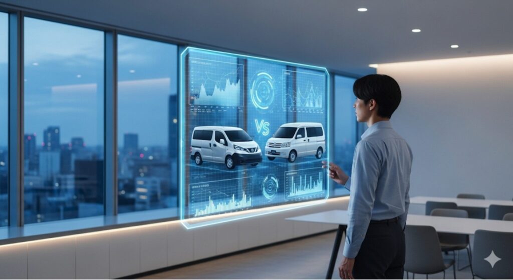 データ比較でわかるNV200とタウンエースどっちが良い？