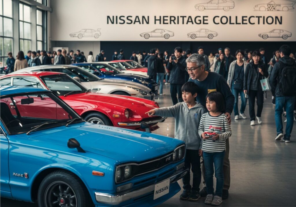 日産ヘリテージコレクションのお土産は？見学予約と口コミ解説