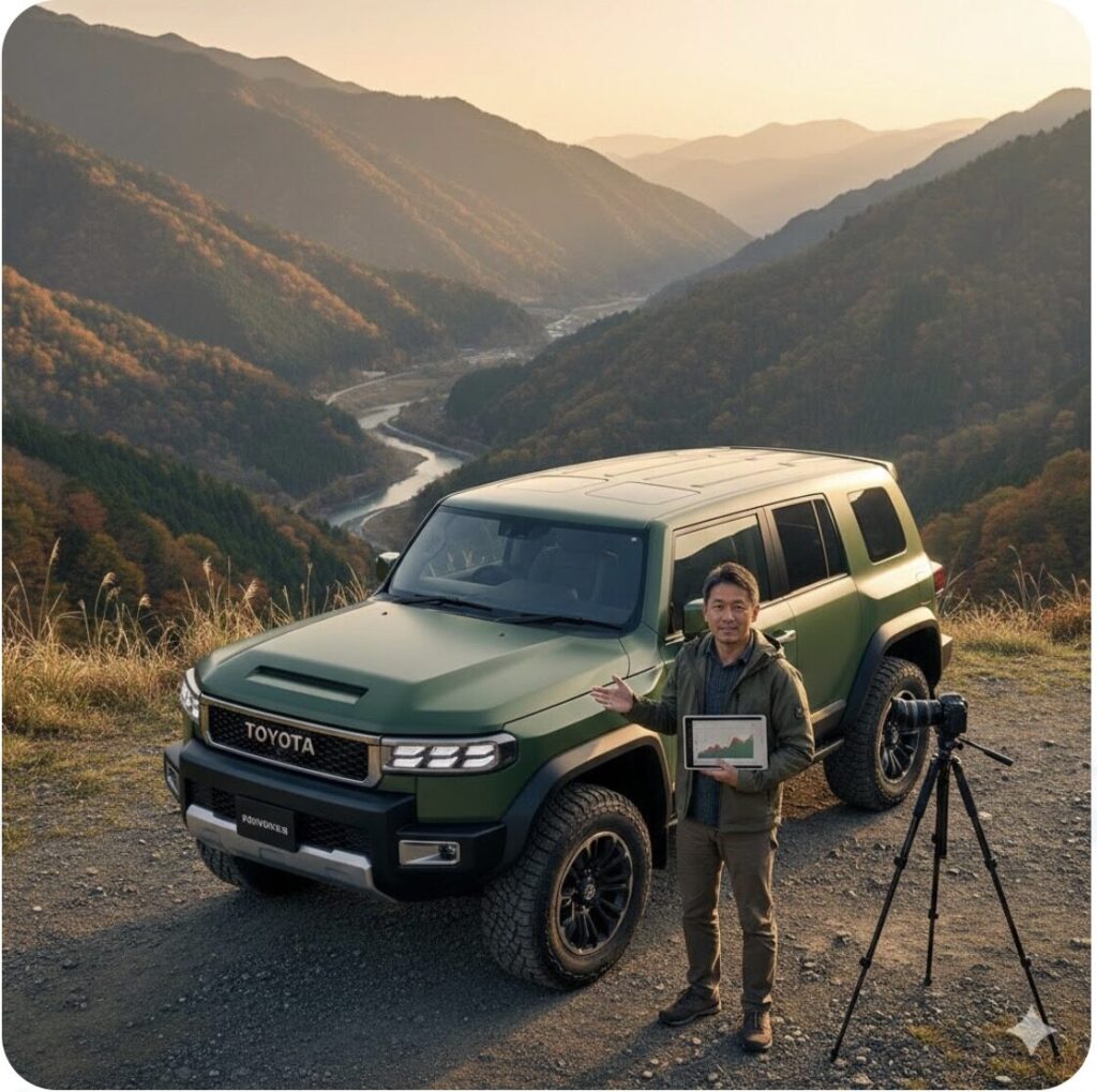 <h1>新型ランドクルーザーFJ予約開始はいつ？価格と抽選最新情報</h1>