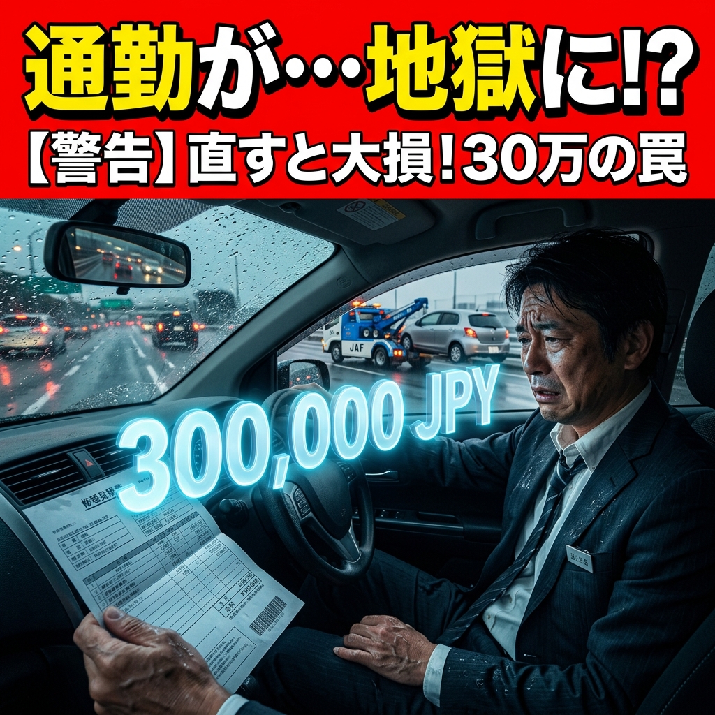 シエンタ 通勤 やばい 絶望の修理費用 30万