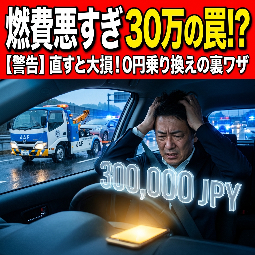 絶望…シエンタのガソリン代が高すぎる…燃費悪い愛車を救う30万の裏技