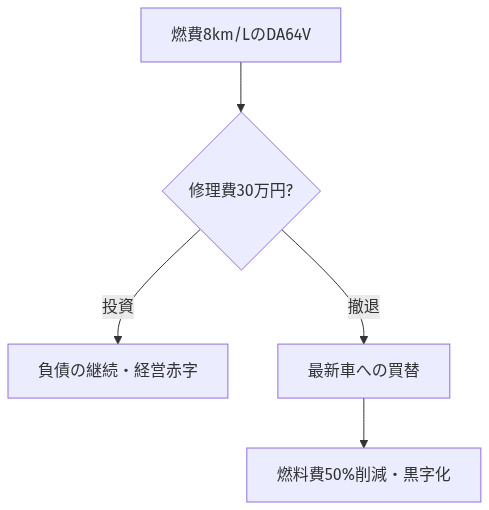da64v 燃費 悪い の解説図