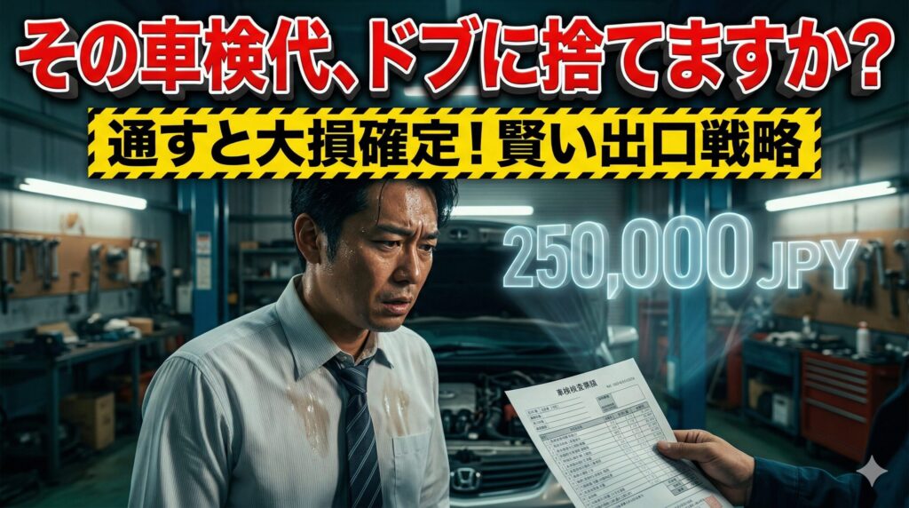 13年落ちの車検、通すか迷うなら。損する前に知る「修理地獄」回避術