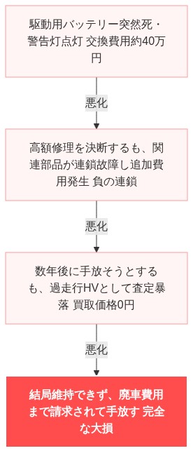 走行距離 10万キロ ハイブリッド の解説図