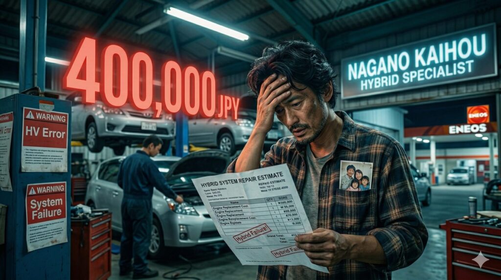 エスティマハイブリッド中古で後悔？修理費の罠に落ちる前に知るべき注意点