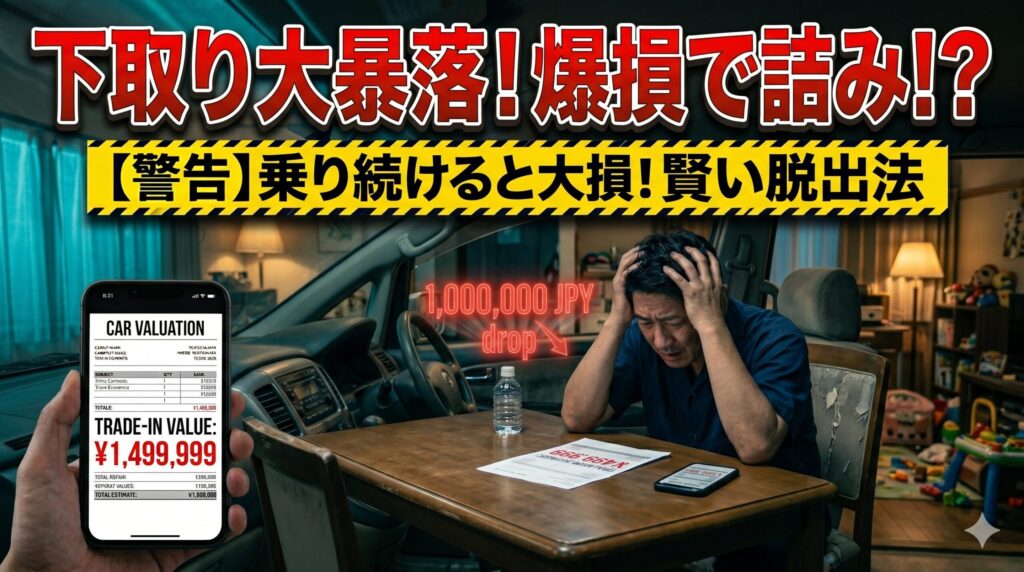 セレナe-powerを買って後悔したC27の下取り価格、爆損前に知るべき逆転劇