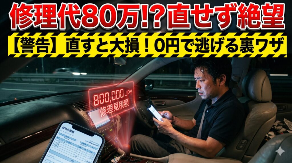 フーガハイブリッドのクラッチ故障は直せないと絶望？諦める前に知る真実