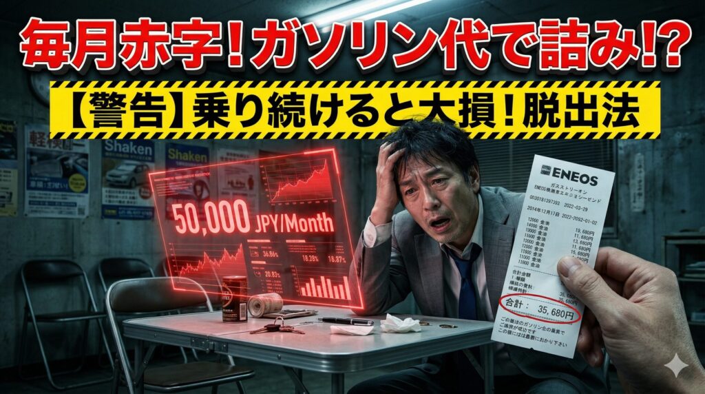 走行距離10万キロで燃費が激悪化？ガソリン代を半減させる裏技
