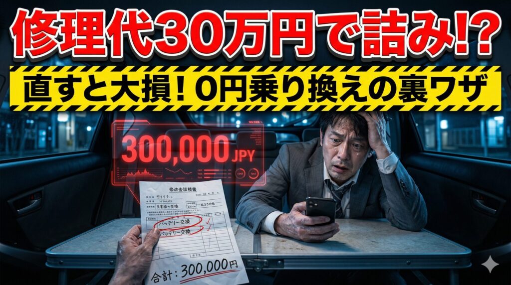 走行距離10万キロのハイブリッド車は限界？大損する前に知るべき真実