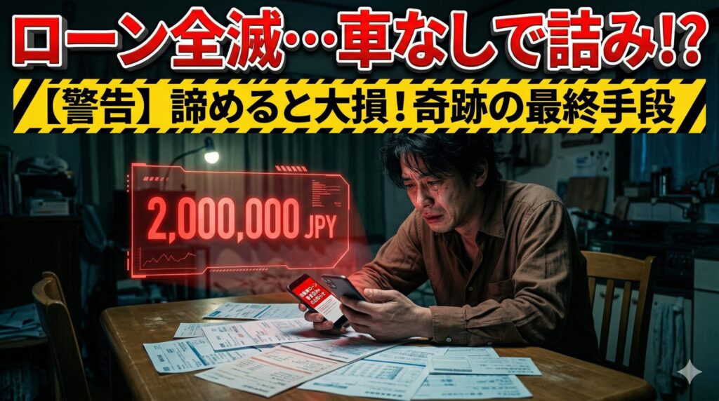 車のローンが通らないと諦めちゃだめ！その最終手段に賭けろ！